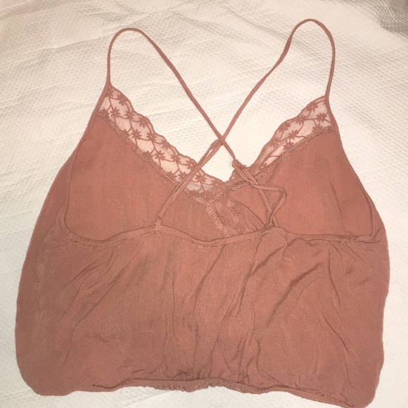 Crop top with lace detailing - Picture 3 of 3